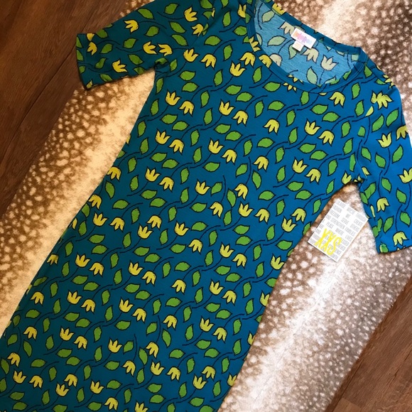 LuLaRoe Dresses & Skirts - LuLaRoe Julia Tulip Print